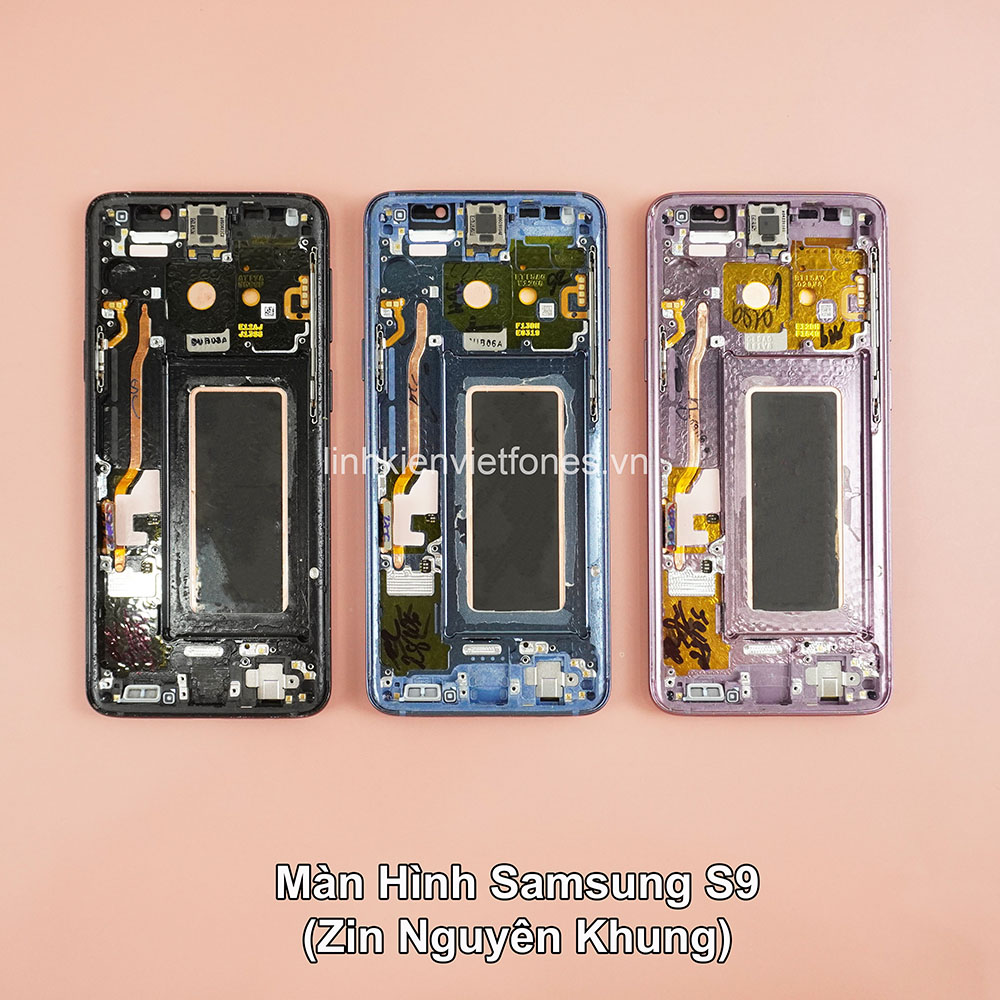 Màn Hình Samsung S9 (Zin Nguyên Khung) - Linhkienvietfones.Vn