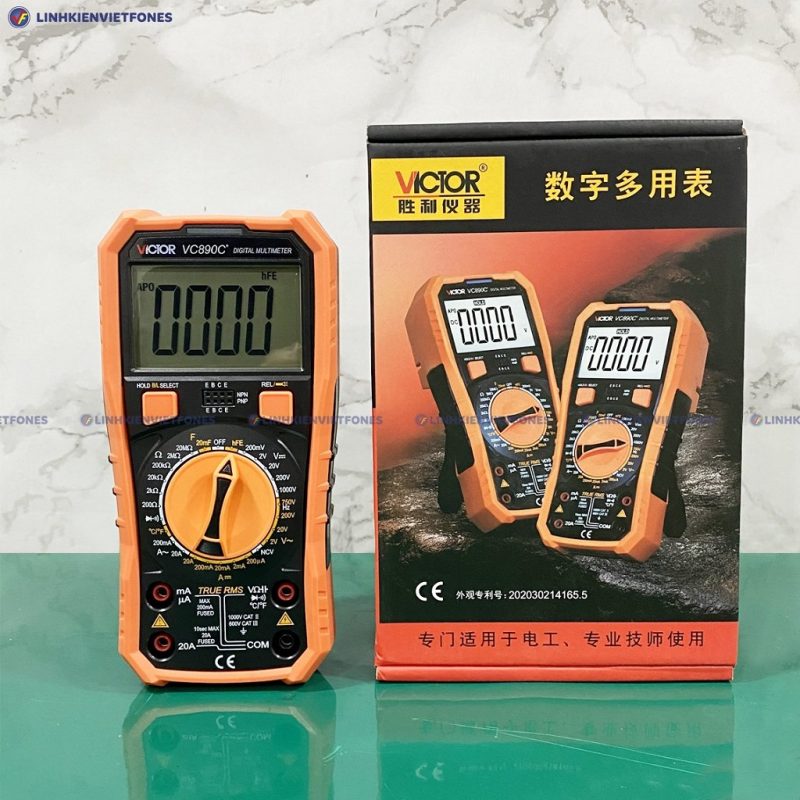 Đồng hồ đo đa năng Victor VC890C+