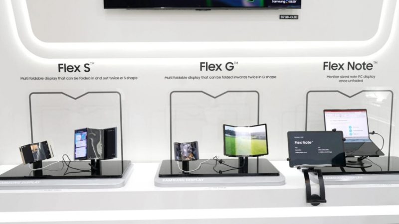 demo flex samsung display