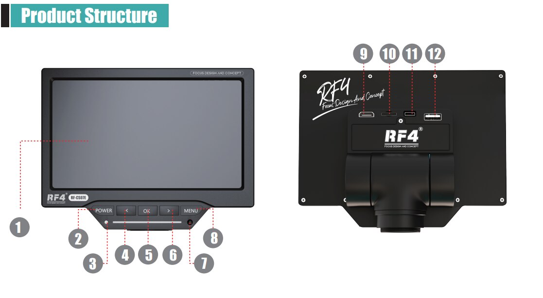 Kính hiển vi RF4 - 50M