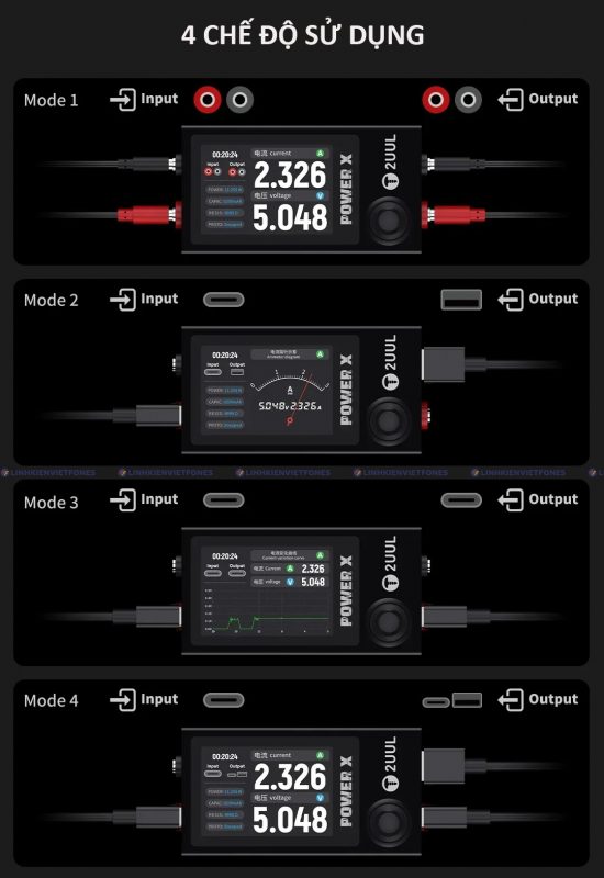 cap nguon 2uul power x 8