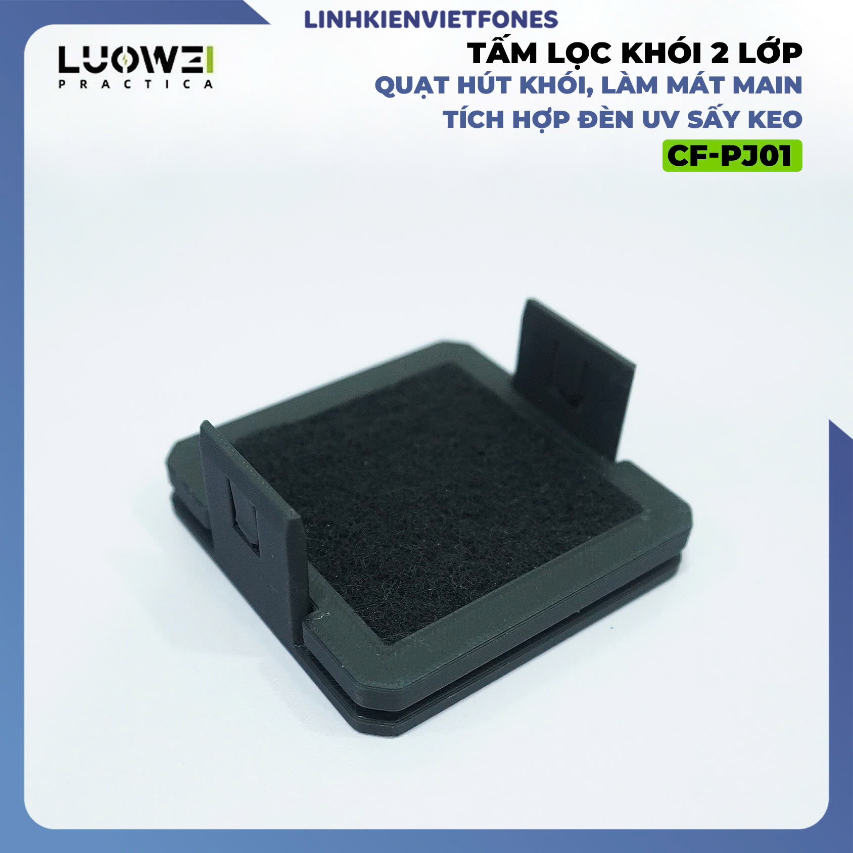 TAM LOC KHOI QUAT DEN UV CF PJ01 1