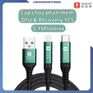 Cáp chạy phần mềm DFU & Recovery YCS 5-15 promax