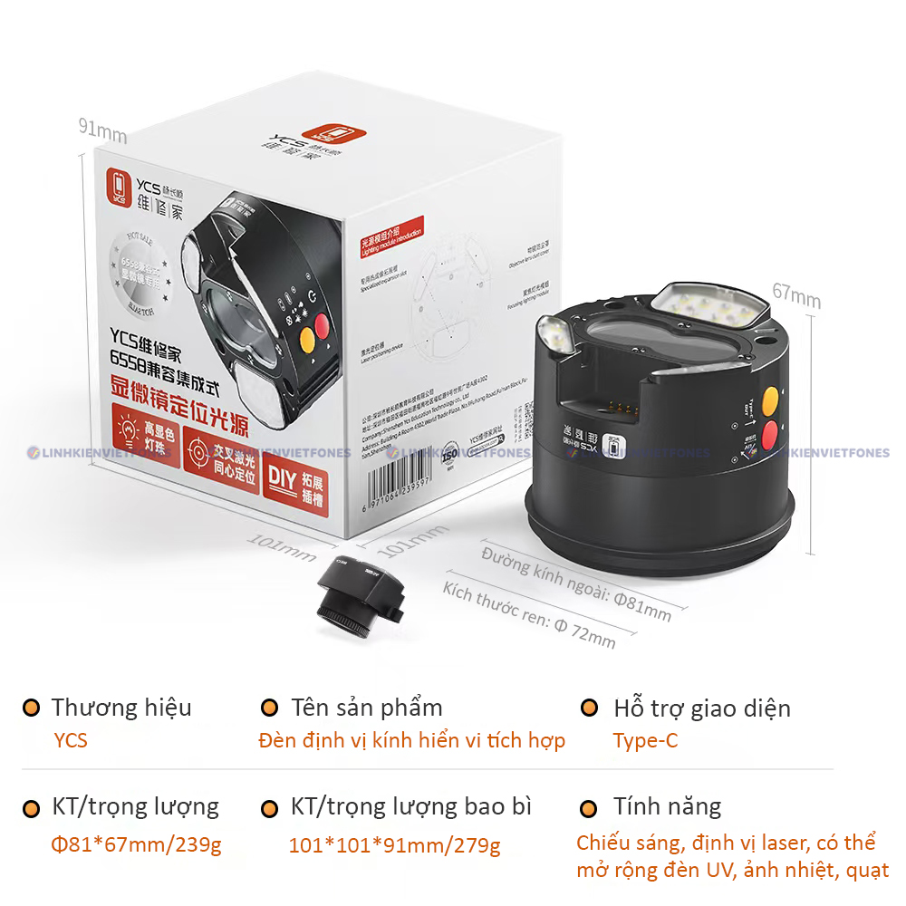 den dinh vi khv YCS LG
